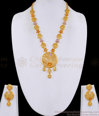 High Quality Two Gram Gold Turkish Haram Floral Design Online HR3683