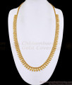Latest One Gram Gold Mullaipoo Malai Long Haram For Wedding HR3697