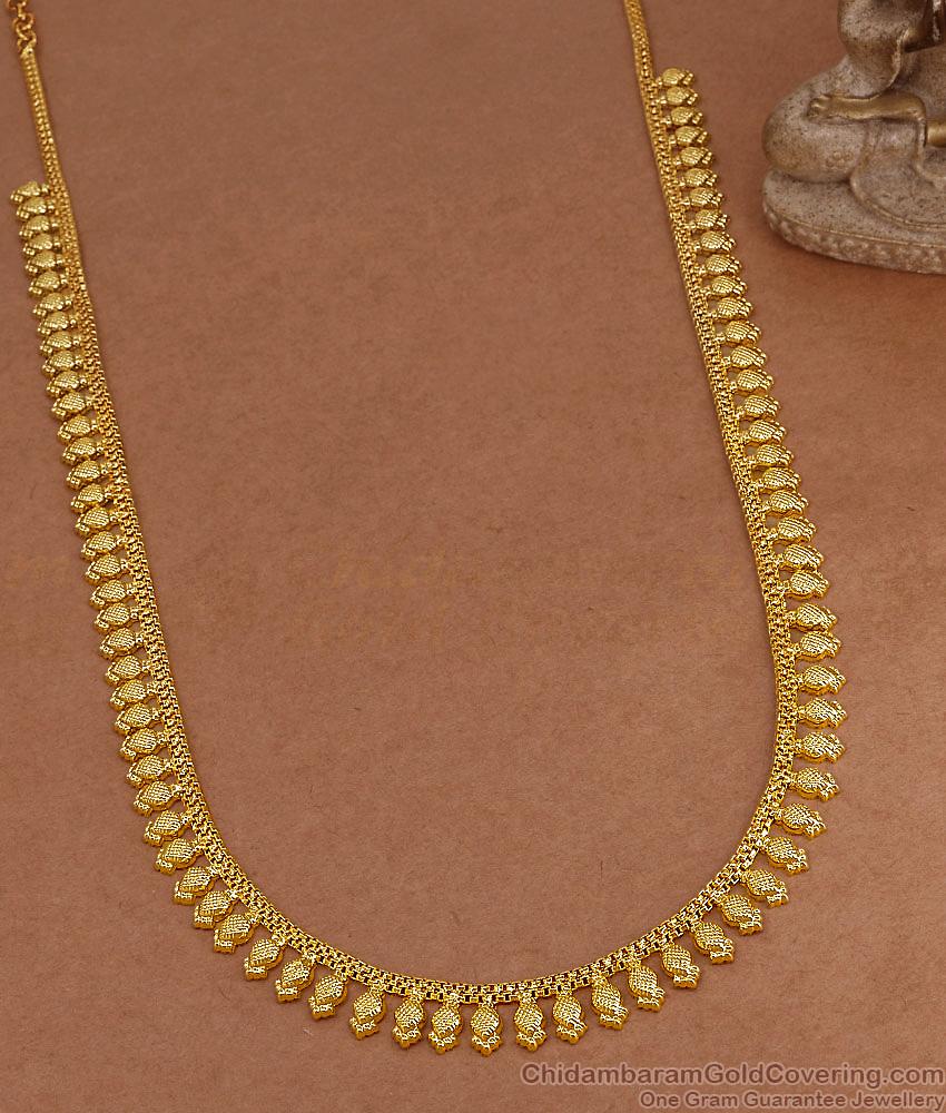 New Arrival Mullai Malai Gold Imitation Haram Wedding Jewelry Online HR3698