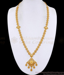 New Arrival Two Gram Gold Long Haram Arabic Bridal Pattern HR3705