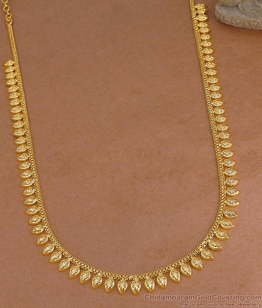 High Quality Mullaipoo Gold Haram For Bridal Wear Online HR3713