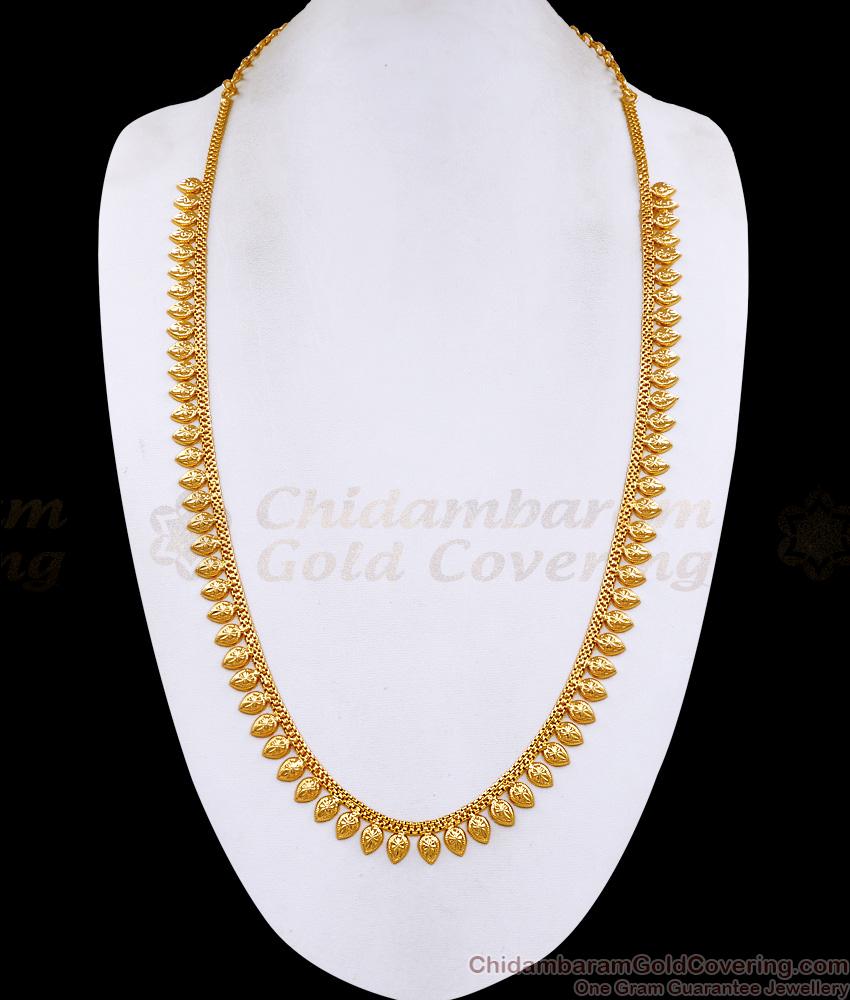 High Quality Mullaipoo Gold Haram For Bridal Wear Online HR3713