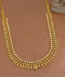 Latest Pearl Design 1 Gram Gold Mango Haram Shop Online HR3714