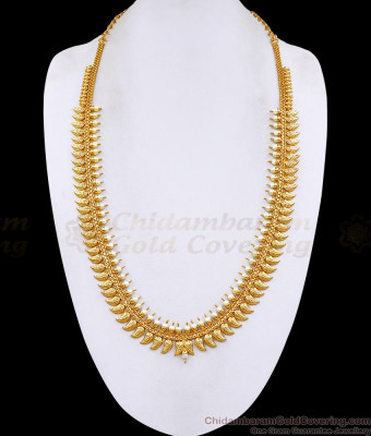 Latest Pearl Design 1 Gram Gold Mango Haram Shop Online HR3714