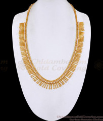 Grand Bridal Wear White Stone Gold Mullaipoo Haram For Women HR3717