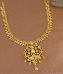 Real Gold Tone Peacock Design Mango Haram Collection For Wedding HR3719