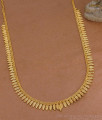 Buy Plain Leaf Design Micro Gold Plated Haram Design For Women HR3724
