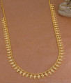Light Weight One Gram Gold Haram Kerala Bridal Collections HR3725