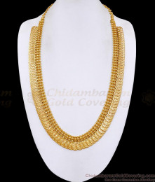 New Arrival Lakshmi Coin Gold Imitation Haram For Women HR3726