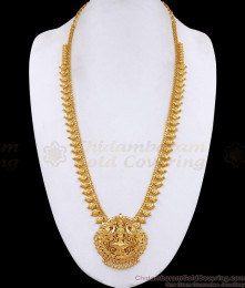High Quality 1 Gram Gold Plated Lakshmi Haram For Bridal Wear HR3752 High Quality 1 Gram Gold Plated Lakshmi Haram For Bridal Wear HR3752