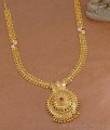 Beautiful Kemp Stone Floral Gold Plated Haram Mullaimottu Design HR3755 Beautiful Kemp Stone Floral Gold Plated Haram Mullaimottu Design HR3755