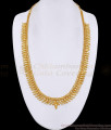 New Arrival Gold Plated Mango Malai Long Haram Shop Online HR3760 New Arrival Gold Plated Mango Malai Long Haram Shop Online HR3760