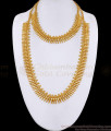 Latest Bridal Wear Gold Imitation Mullaipoo Haram Necklace Set Online HR3765 Latest Bridal Wear Gold Imitation Mullaipoo Haram Necklace Set Online HR3765