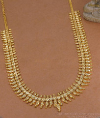 Premium Quality Micro Gold Plated Mango Long Haram HR3791 Premium Quality Micro Gold Plated Mango Long Haram HR3791