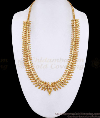 Premium Quality Micro Gold Plated Mango Long Haram HR3791