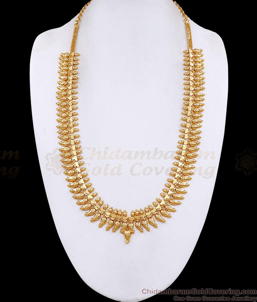 Premium Quality Micro Gold Plated Mango Long Haram HR3791 Premium Quality Micro Gold Plated Mango Long Haram HR3791