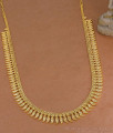 Plain One Gram Gold Mullai Malai Haram Design Online HR3792 Plain One Gram Gold Mullai Malai Haram Design Online HR3792