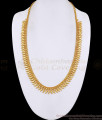 Plain One Gram Gold Mullai Malai Haram Design Online HR3792 Plain One Gram Gold Mullai Malai Haram Design Online HR3792