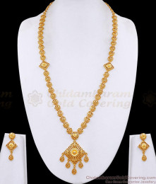 Two Gram Gold Long Haram Dubai Bridal Combo Set Online HR3796 Two Gram Gold Long Haram Dubai Bridal Combo Set Online HR3796