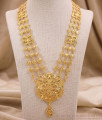 Three Line Gold Plated Governor Haram For Brides HR3806 Three Line Gold Plated Governor Haram For Brides HR3806