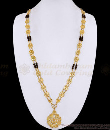 Muslim Wedding Black Beads Gold Plated Galsar Haram HR3808 Muslim Wedding Black Beads Gold Plated Galsar Haram HR3808