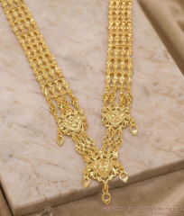 Muslim Wedding Premium Four line Gold Plated Governor Haram HR3809