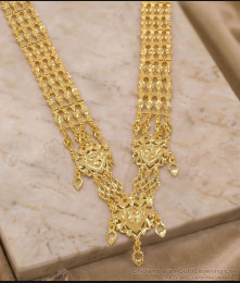 Muslim Wedding Premium Four line Gold Plated Governor Haram HR3809