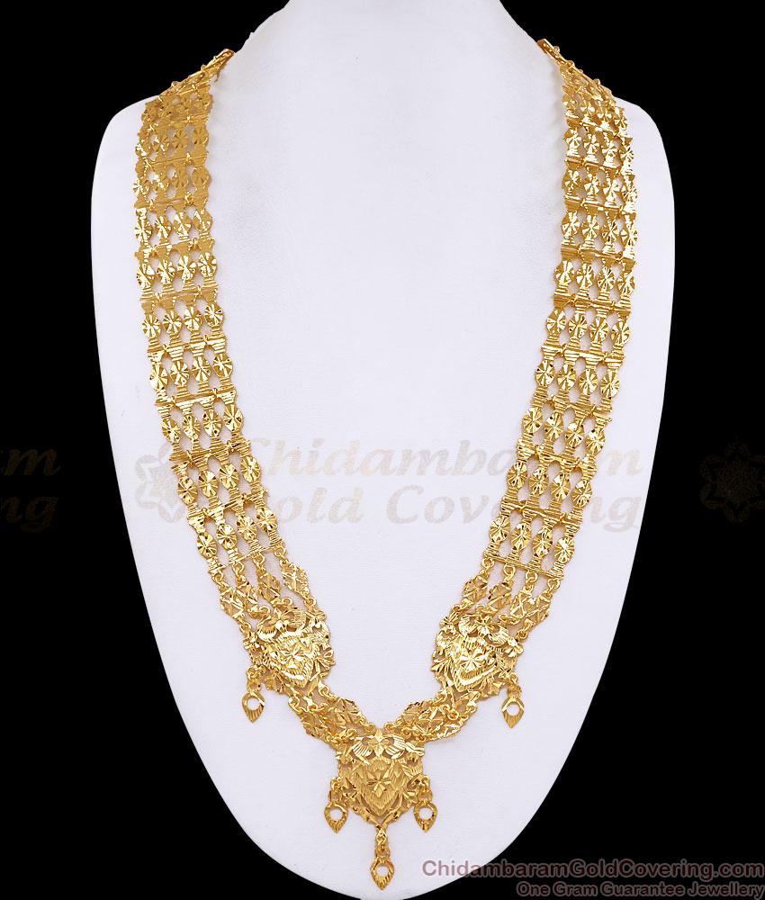 Muslim Wedding Premium Four line Gold Plated Governor Haram HR3809 Muslim Wedding Premium Four line Gold Plated Governor Haram HR3809