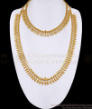 High Quality Gold Imitation Mullai Arumbu Haram Necklace Combo Set HR3818 High Quality Gold Imitation Mullai Arumbu Haram Necklace Combo Set HR3818