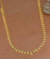 One Gram Gold Micro Plated Shell Motif Long Haram Online HR3823 One Gram Gold Micro Plated Shell Motif Long Haram Online HR3823