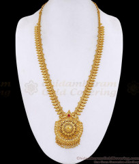 New Arrival Micro Gold Plated Floral Haram Ruby Stone HR3828