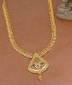 Latest Long Mullaipoo Gold Imitation Haram Design Shop Online HR3830