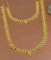 Traditional 1 Gram Gold Bridal Wear Mango Haram Set Online HR3834 Traditional 1 Gram Gold Bridal Wear Mango Haram Set Online HR3834