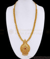 Real Gold Tone Ruby Stone Golden Beads Haram For Wedding HR3838 Real Gold Tone Ruby Stone Golden Beads Haram For Wedding HR3838