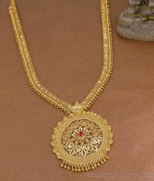 Premium Quality One Gram Gold Long Haram Bollywood Fashion HR3840 Premium Quality One Gram Gold Long Haram Bollywood Fashion HR3840