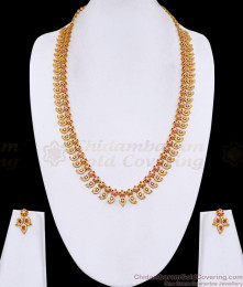 Glittering Ruby White Ad Stone Mango Haram Imitation Jewelry HR3851 Glittering Ruby White Ad Stone Mango Haram Imitation Jewelry HR3851