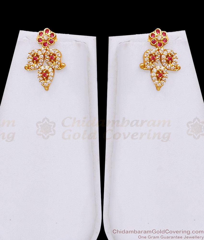 Glittering Ruby White Ad Stone Mango Haram Imitation Jewelry HR3851 Glittering Ruby White Ad Stone Mango Haram Imitation Jewelry HR3851
