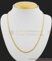 Mens Gold Short Chain For Daily Use Buy Online CHNS1003