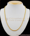 Men Special Attractive Gold Plated Short Chain For Daily Use CHNS1009