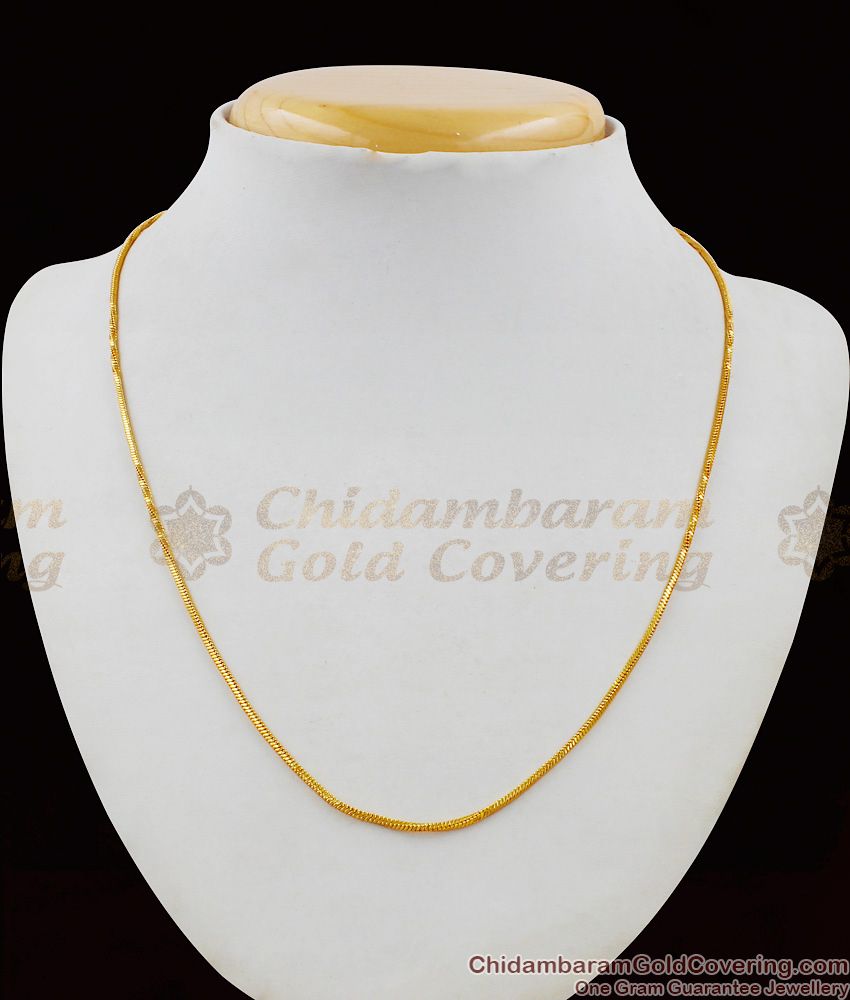 Daily Use Gold Plated Short Chain Collections Shop Online CHNS1015