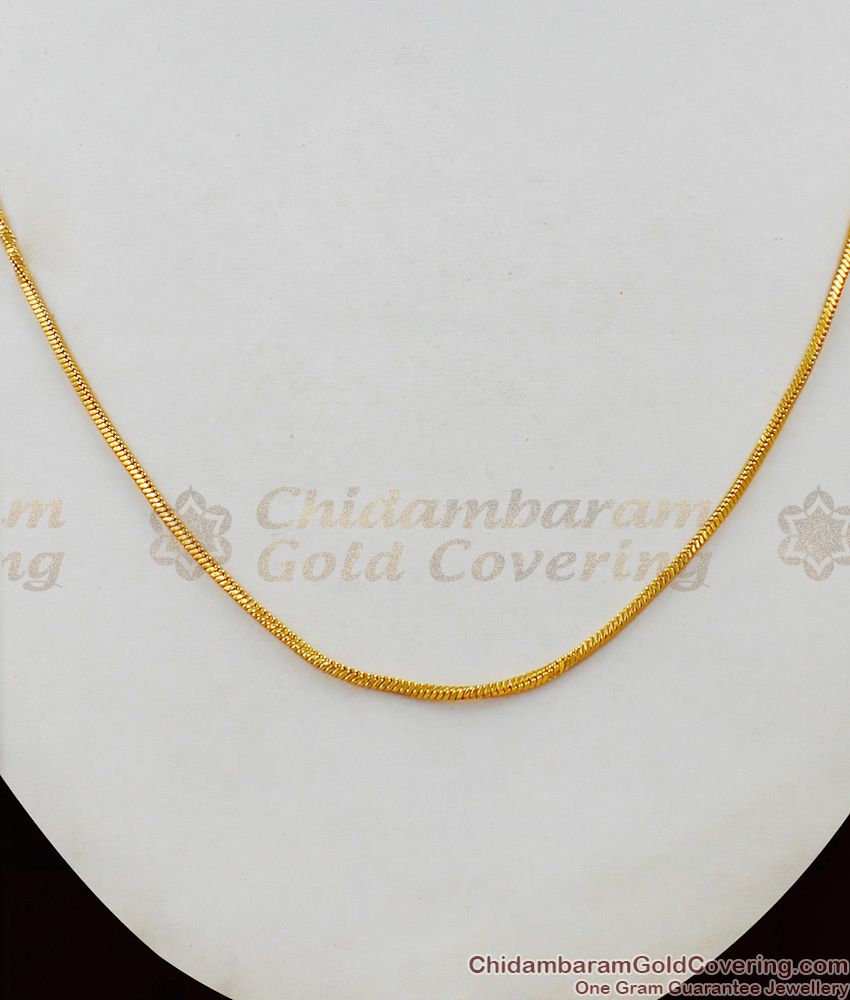 Daily Use Gold Plated Short Chain Collections Shop Online CHNS1015