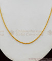 Men Special One Gram Gold Plated Short Chain For Daily Use CHNS1017