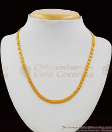 One Gram Gold Plated Short Chain For Men Daily Use | SP Chain Model CHNS1024
