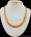 Over Thick Close Neck One Gram Gold Plated Short Chain For Men Daily Use CHNS1025