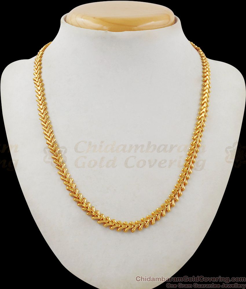 One Gram Gold Short Chain Collections For Daily Use Buy Online CHNS1036