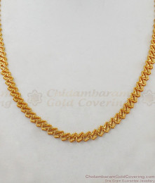 Beautiful One Gram Gold Small Chain Collections Buy Online CHNS1041