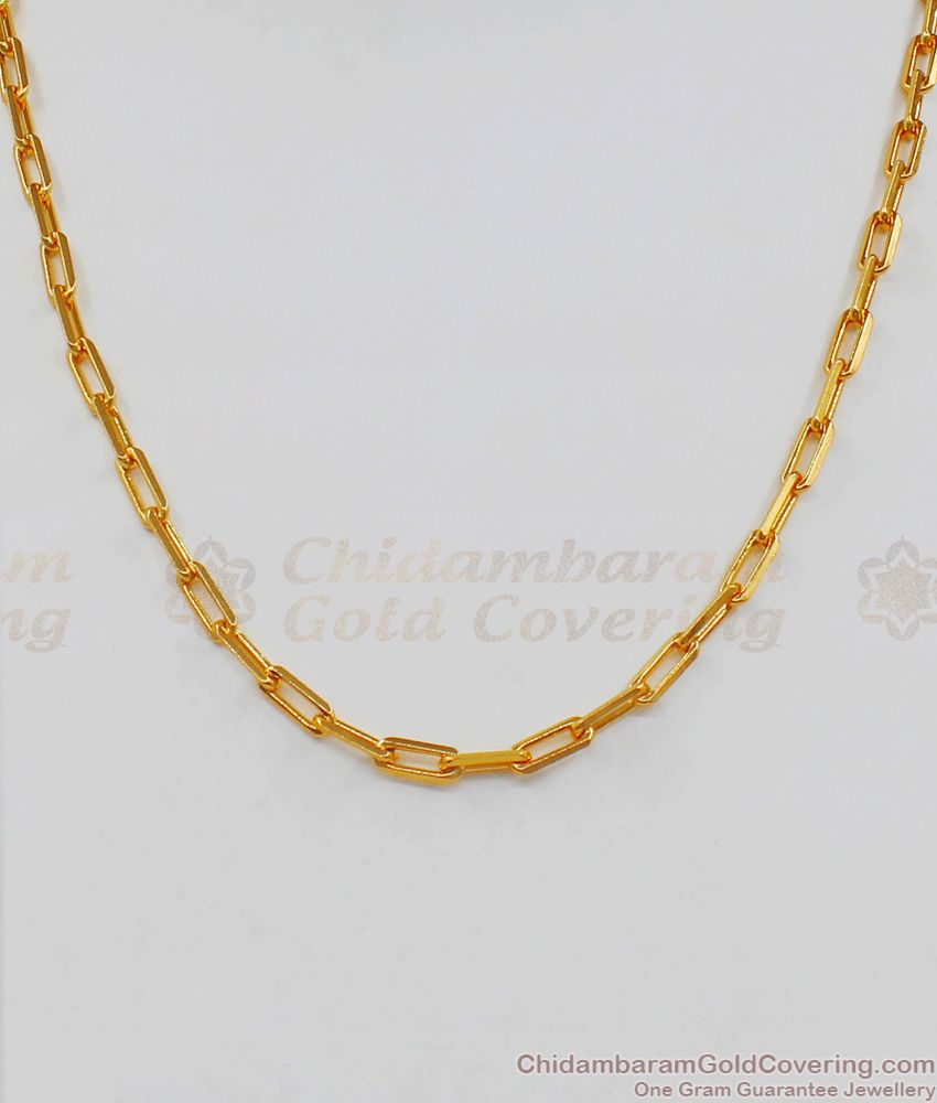 Latest Gold Short Chain Collections Buy Chidambaram Gold Covering CHNS1042
