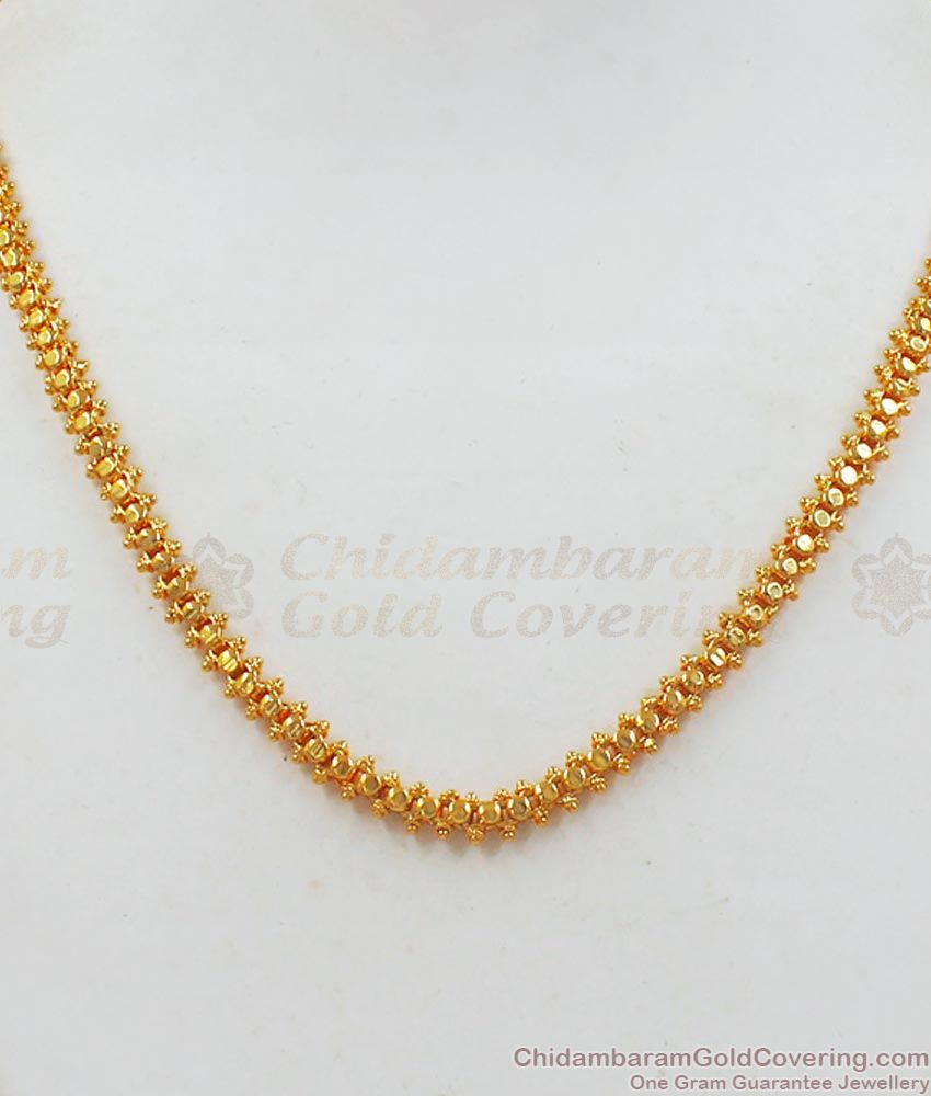 One Gram Gold Short Chain Collections Buy Online CHNS1047