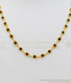 New Model Full Black Stone Gold Short Chain For Party Wear CHNS1069