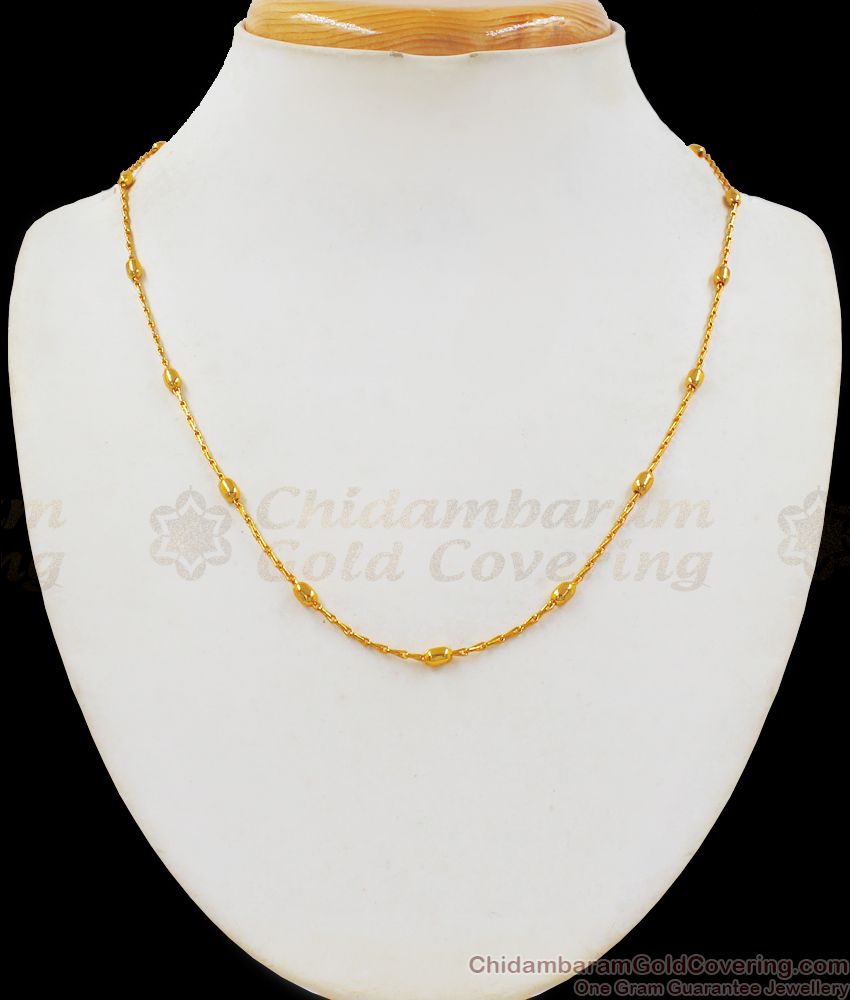 Womens Fashion Jewelry Gold Plated Short Chains CHNS1077